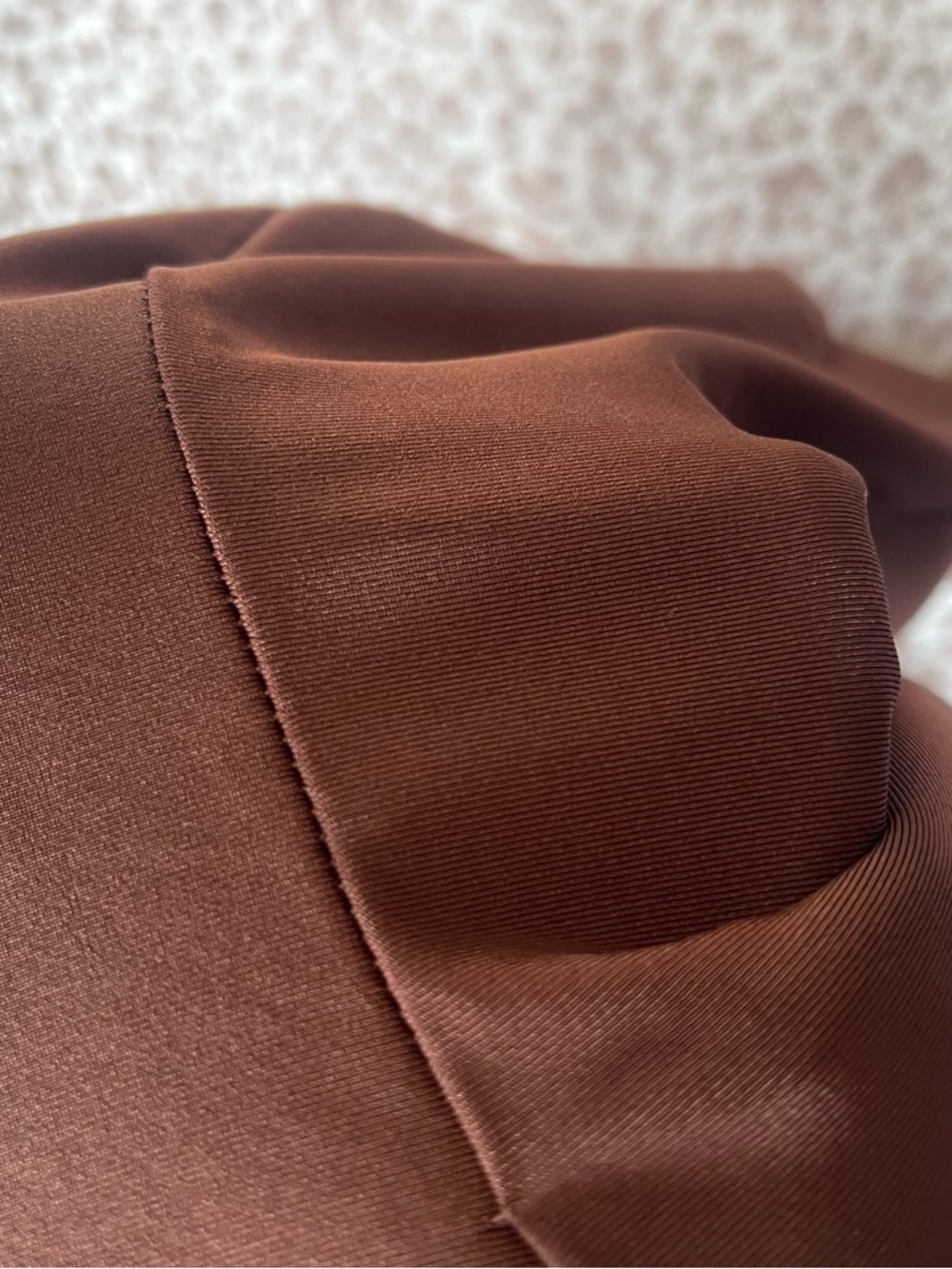 Chocolate Brown Square Neck Tank Dress - Picture 3 of 5